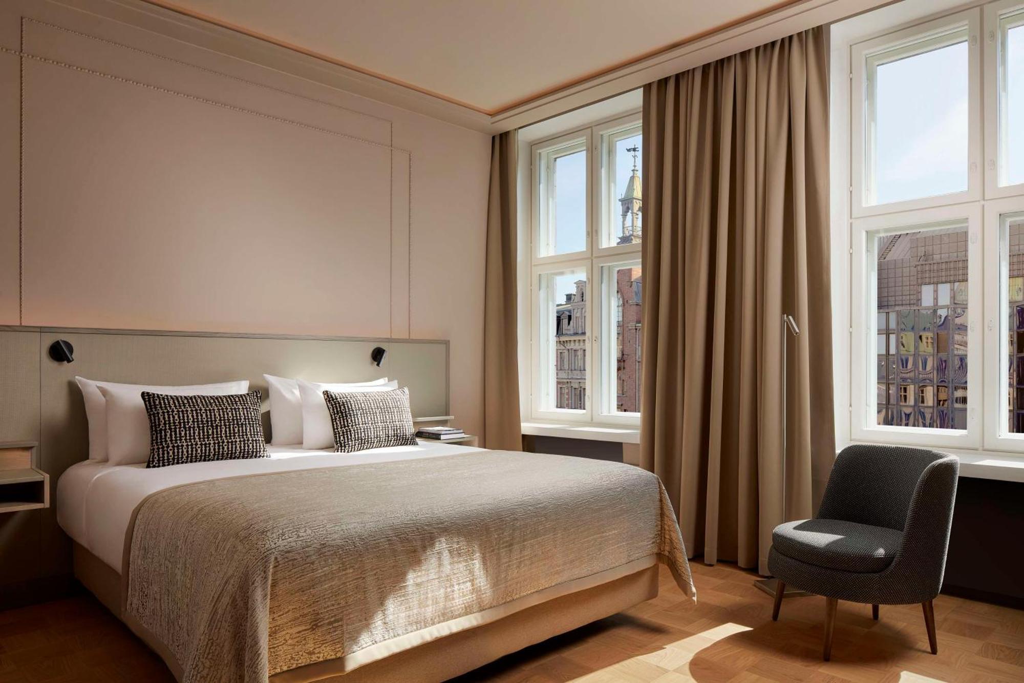 Nh Collection Helsinki Grand Hansa Bagian luar foto A bedroom at the hotel