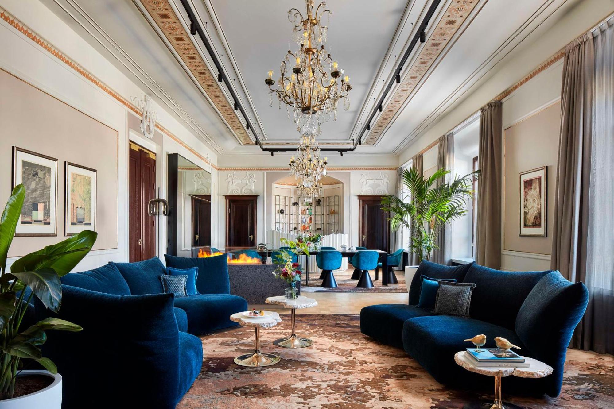 Nh Collection Helsinki Grand Hansa Bagian luar foto The interior of the suite
