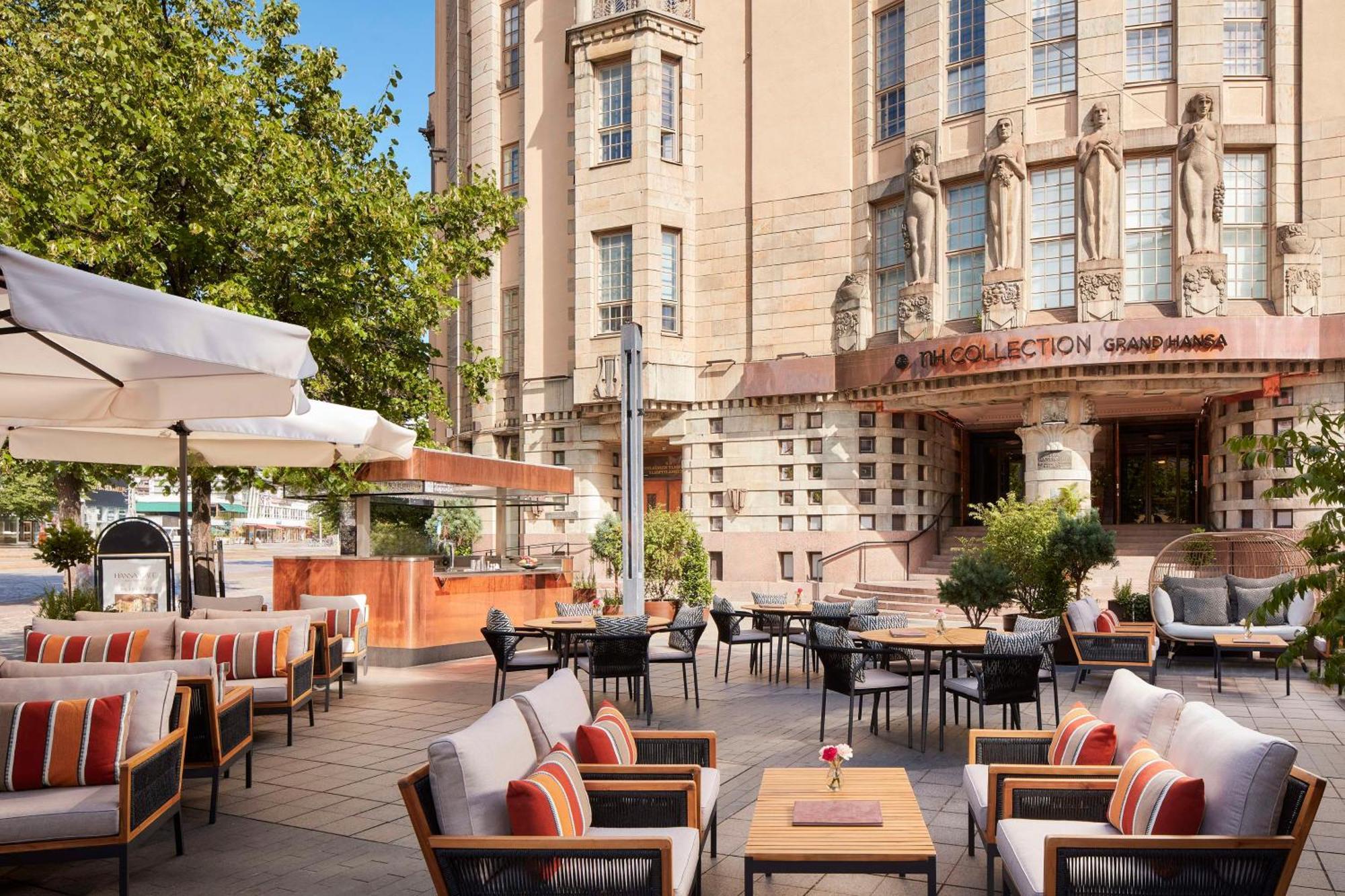 Nh Collection Helsinki Grand Hansa Bagian luar foto The Terrace at The Westin Palace Madrid