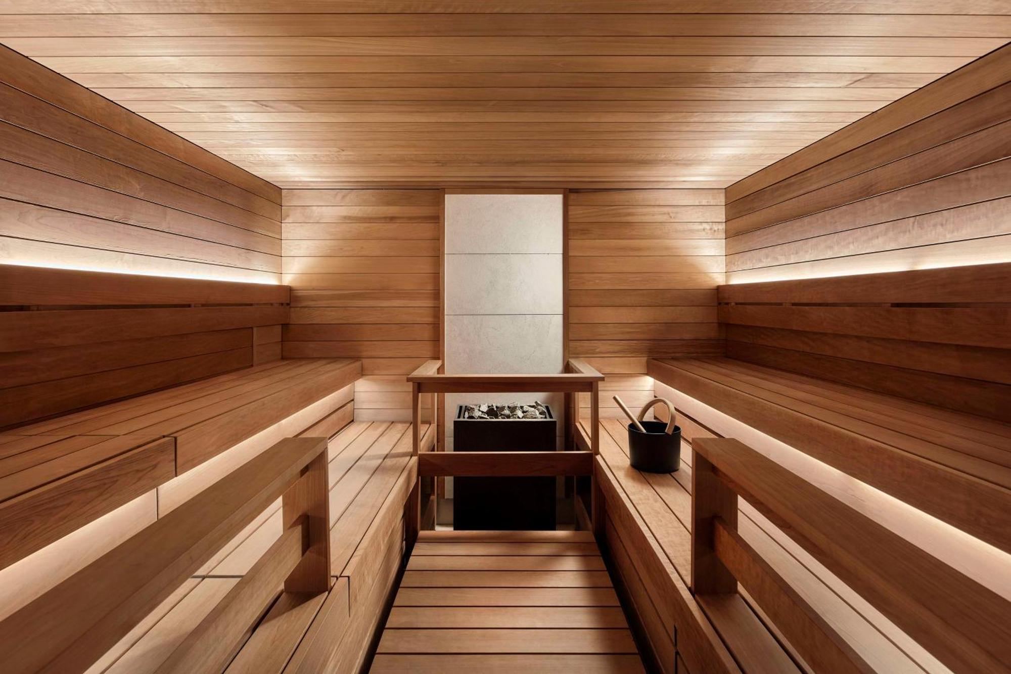 Nh Collection Helsinki Grand Hansa Bagian luar foto A modern Finnish sauna